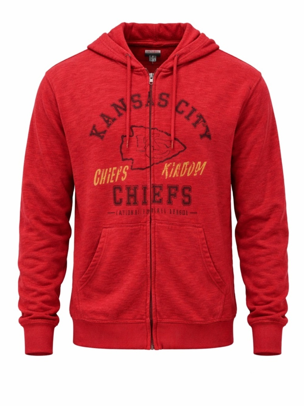 Darius Rucker Kansas City Chiefs Zip Hoodie Jacket Red Unisex Large NFL Full Zip